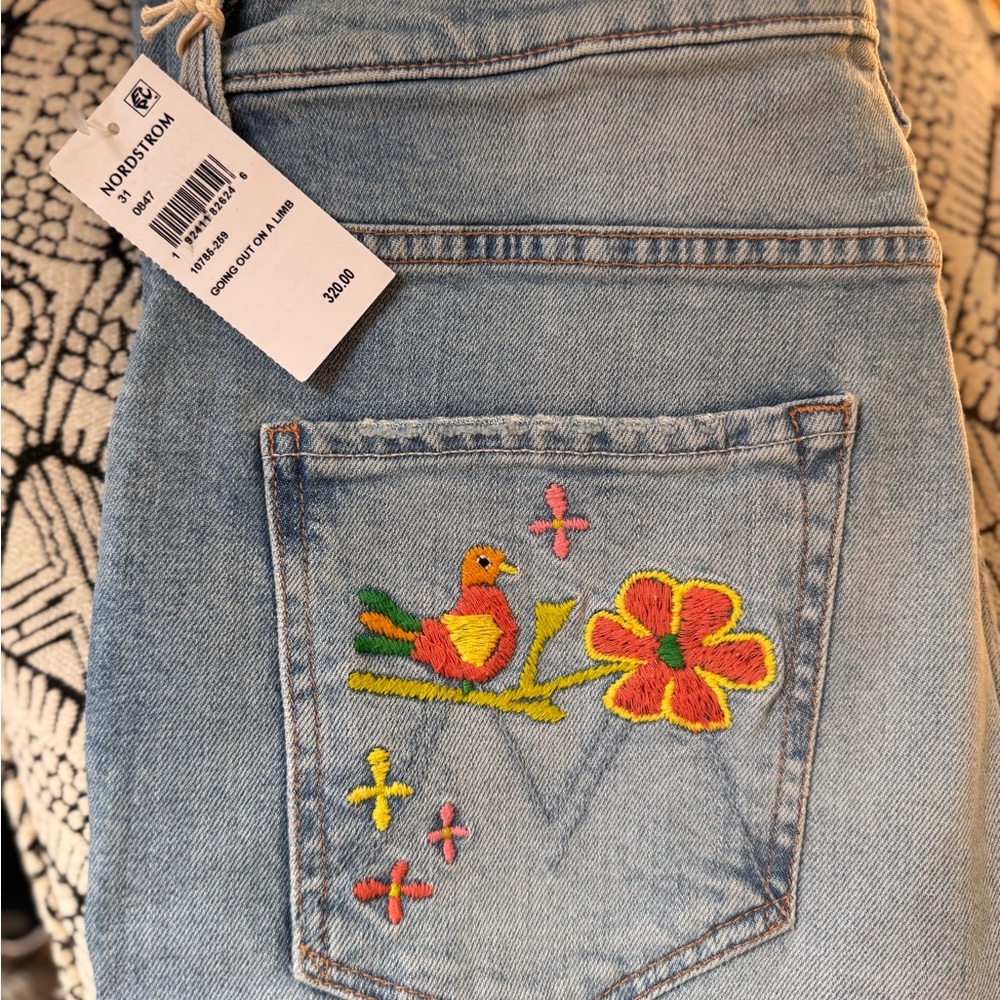 MOTHER Superior The Scooter Ankle Size 31 NWT